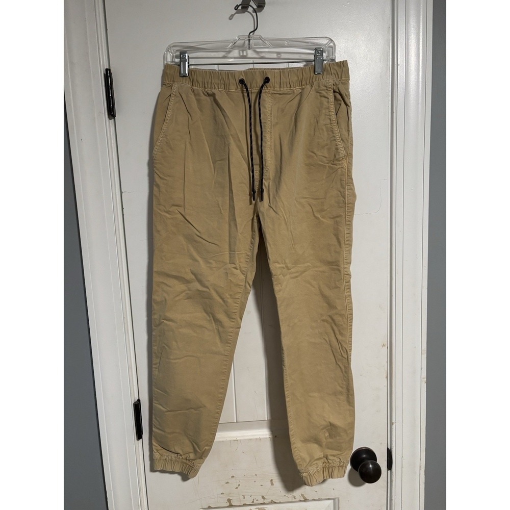 American Eagle Extreme Flex Jogger Pants Mens Size S Small Tan